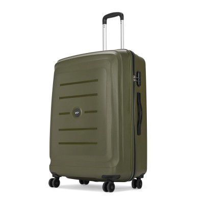 VIP Polycarbonate (PC) Corsa Check-in 75 Cm (Large) 8 Spinner Wheels Trolley Bags 