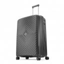VIP Polypropylene (Pp) Quad Active Check-in 75 Cm 8 Spinner Wheels Hardshell Trolley Bag (Black) (Large)...