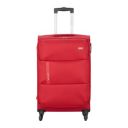 VIP Widget Durable Polyester Soft Sided Check-in Luggage Spinner Wheels with Quick Access Front Pockets (Medium, 69cm, Red)...