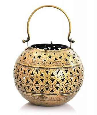 Vipron Iron Lota Style Incense/Dhoop/Cone/Candle and Sambrani Cup Holder