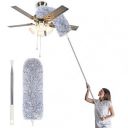 Virtuous Fan Cleaner Brush with Long Rod Flexible Fan Cleaning Mop Microfiber Dust Cleaner Foldable Duster for Home...