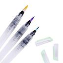 Vishal 3 Sizes Water Brush Pen for Watercolor Calligraphy Drawing Tool Marker...