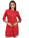Vishudh Women's Kurta | Comfortable Ethnic Wear for Daily Use | Lightweight & Breathable Indian Top