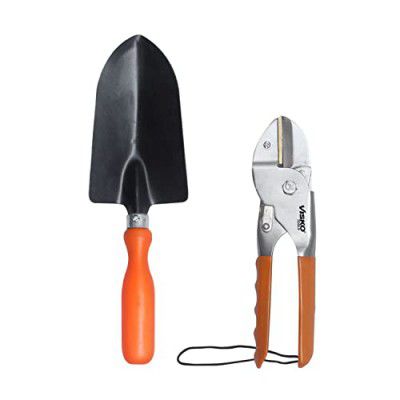 VISKO Garden Tools Set, 655 Gardening Hand Tool Kit 2 Pieces for Home Gardening