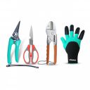 VISKO Garden Tools Set, 665 Gardening Hand Tool Kit 4 Pieces for Home Gardening...