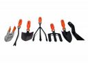 Visko GTK Garden Tool Kit (Orange and Black, 7-Pieces)...