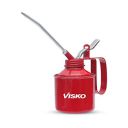 Visko Tools Steel 229 3/4 Oil Can | Oil Can for Vehicles | Multipurpose Metal Oil Can | Oil Oiler with Fixed Spout | For All Lubrication Need of Car | Bikes | Machines and Industrial Use | Red Color...