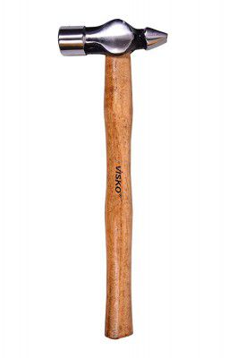 Visko Tools Steel 722 800 GMS Cross Pein Hammer, Wooden Handle