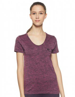Viva Fitness VTDF-013-P Womens T-Shirt (Pink) (L)
