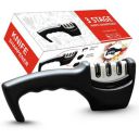 Vivatra Knife Sharpener Manual 3 Stage Sharpening Tool Advanced for Kitchen Steel Knives...