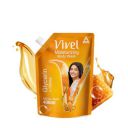 Vivel Body Wash, Glycerin and Honey, 400ml Liquid Refill Pouch Pack...