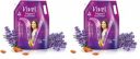 Vivel Fragrant Body Wash, Lavender & Almond Oil Shower Gel, 1500ml Supersaver XL Refill Pouch (Pack of 2)...