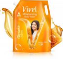 Vivel Glycerin & Honey Body Wash Shower Gel, for Soft, Glowing & Moisturized Skin - (1500 ml)...
