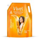Vivel Moisturizing Body Wash, Glycerin & Honey Shower Gel, 1500 ml...