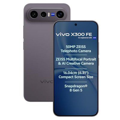 vivo X300 FE 5G (Noir Black, 12GB RAM, 256GB Storage)