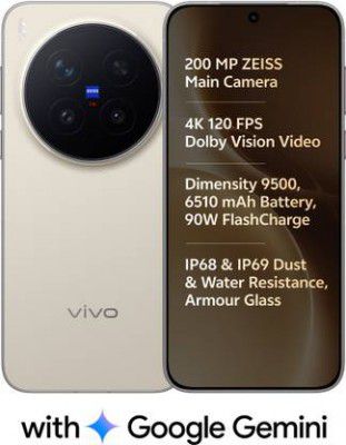 vivo X300 Pro (Dune Gold, 512 GB + 16 GB RAM)