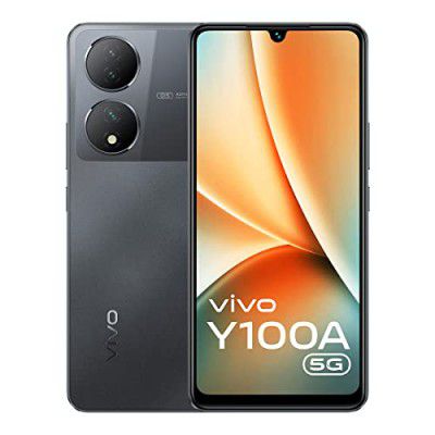 vivo Y100A 5G (Metal Black, 8GB RAM, 128GB Storage)