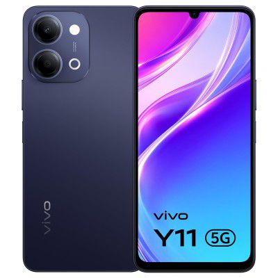 vivo Y11 5G (Mystic Blue, 4GB RAM, 64GB Storage) 