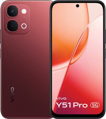 vivo Y51 Pro 5G (Festive Red, 128 GB + 8 GB RAM)