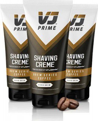 VJPRIME Shaving Creme - Brew Series Coffee (Pack of 3_100 g)  (100 g)