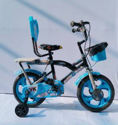 VK BIKES BICYCLE 14T ROCKY EDITION (SKB) FOR 2 TO 4 YEAR KIDS BABY 14 T BMX Cycle  (Single Speed, Blue, Rigid)