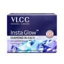 VLCC Insta Glow Diamond Bleach - 60g | With Diamond Powder For Sparkling Fairness | Skin Brightening Bleach | Minimizes Dark Spots, Reduces Facial Hair Visibility...