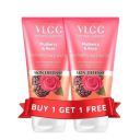 VLCC Mulberry & Rose Facewash - 150ml X 2 | Buy One Get One (300ml) | For Visible Glow and Fairness | With Rose, Mulberry, Orange & Lemon Peel Extract....