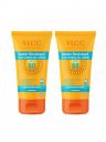 VLCC Pack of 2 Water Resistant SPF60 Sunscreen Gel Creme - 100 gm...