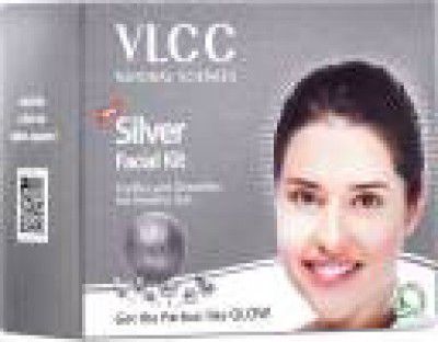 VLCC Silver Facial Kit - 60 g - For Skin Purifying Facial  - (6 x 10 g)