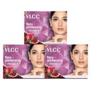 VLCC Skin Whitening Facial Kit - 25g X 3 (75g) (Pack of 3) | Pore Minimizing, Exfoliating and Brightening Skin | Helps Brighten Skin Tone | Even Complexion With Comfrey & Turmeric....