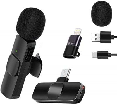 VMKLY Wireless Lavalier Omnidirectional Microphone System Vlog (VM14)