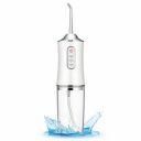 VOCO Portable Water Flosser for Teeth | Oral Care Water Jet Flosser with Pressure Control and Water Tank | Rechargeable (White)