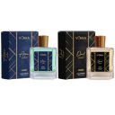 Vokka Oud & Aqua 200 ml | Pack of 2 x 100ml Unisex Luxury Long Lasting Woody Aquatic Perfume...