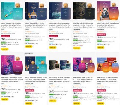 Amazon : Vokka Perfume's Upto 83% Off | Starts At ₹225