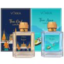 VOKKA Thai Oud & Thai Aqua 200 ml | Pack of 2 x 100ml Unisex...