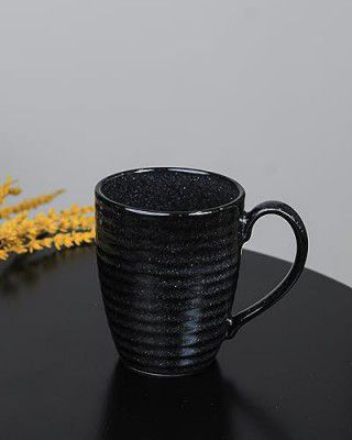 VOLA Organic Mug- 300ml Aesthetic Design Made with Ceramic (Porcelain) Premium Material Home & Office Use Kitchen & Dining Luxury Tableware Ideal