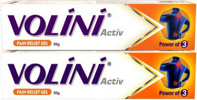 Volini Activ Pain Relief Gel Gel (2 x 50 g)