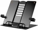 Volo Portable Metal Book Stand Holder - (Black)...