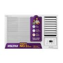 Voltas 1 ton 2 Star Fixed Speed Window AC (Copper, Anti Dust Filter, 2-Way Air Swing, Memory Restart, Sleep Mode (122FS PLATINA, White)...