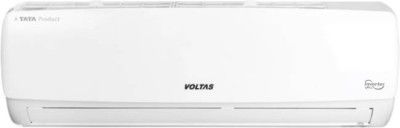[Extra Rs 2500 OFF] Voltas 1 Ton 3 Star Split Inverter AC - White  (123V CAL(4503745), Copper Condenser)