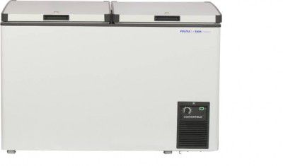 Voltas 393 L Double Door Standard Deep Freezer  (White, 405 DD CF)