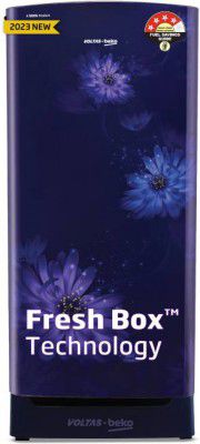 Voltas Beko 183 L Direct Cool Single Door 4 Star Refrigerator   (RDC215B / W0DBR0M0B00GO)