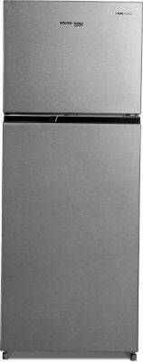 Voltas Beko 228 L Frost Free Double Door 2 Star Refrigerator  (Brushed Silver, RFF265D / W0XIR0I0000GO)