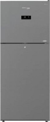 [Extra Rs 11000 Off] Voltas Beko 432 L Frost Free Double Door Top Mount 2 Star Refrigerator (PET INOX, RFF4653XPCF)
