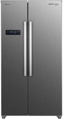 Voltas Beko 472 L Frost Free Side by Side Refrigerator (INOX LOOK, RSB495XPE)