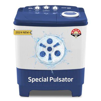 Voltas Beko 6.5 Kg 5 Star Semi-Automatic Top Loading Washing Machine (WTT65UNX/OK3I0I0W01)