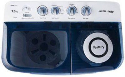 Voltas Beko 7.5 kg Semi Automatic Top Load Washing Machine WTT75DBLT