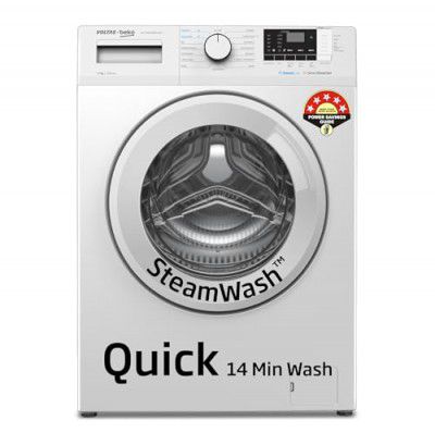 Voltas Beko 7 Kg 5 Star Inverter Fully Automatic Front Load Washing Machine (WFL7012B7JVBKA/WXV)