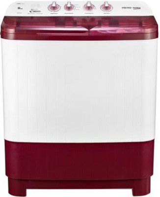 Voltas Beko 8 kg Semi Automatic Top Load  Washing Machine WTT80DBRT