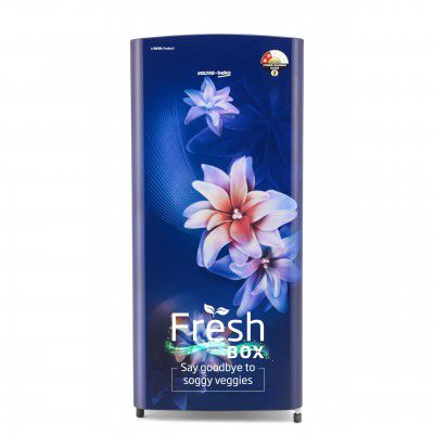 Voltas Beko, A Tata Product 183 L 2 Star Direct Cool Single Door Refrigerator ( RDC215D/S0WBR0M0000GO)
